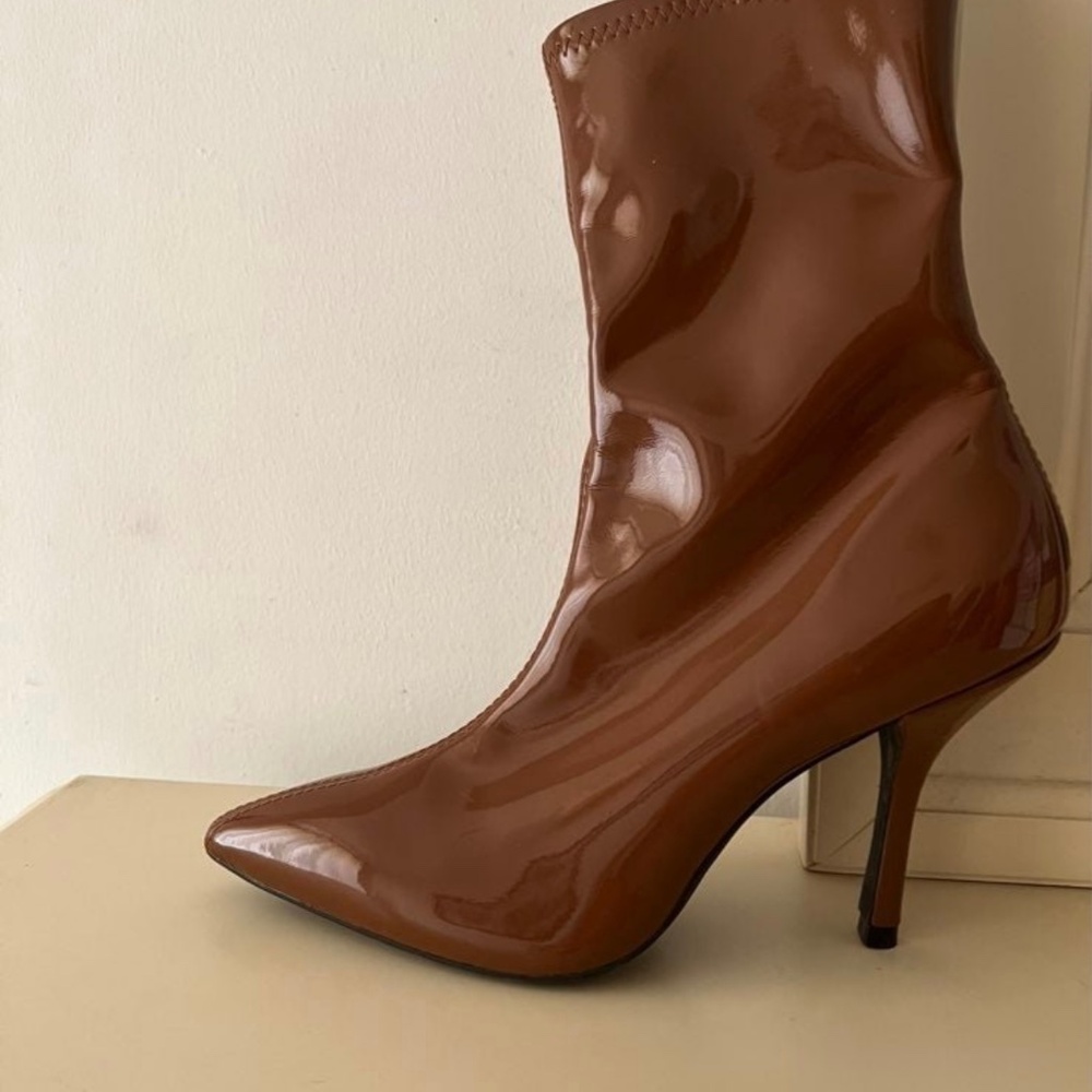 Karen 75 Vinyl ankle boots